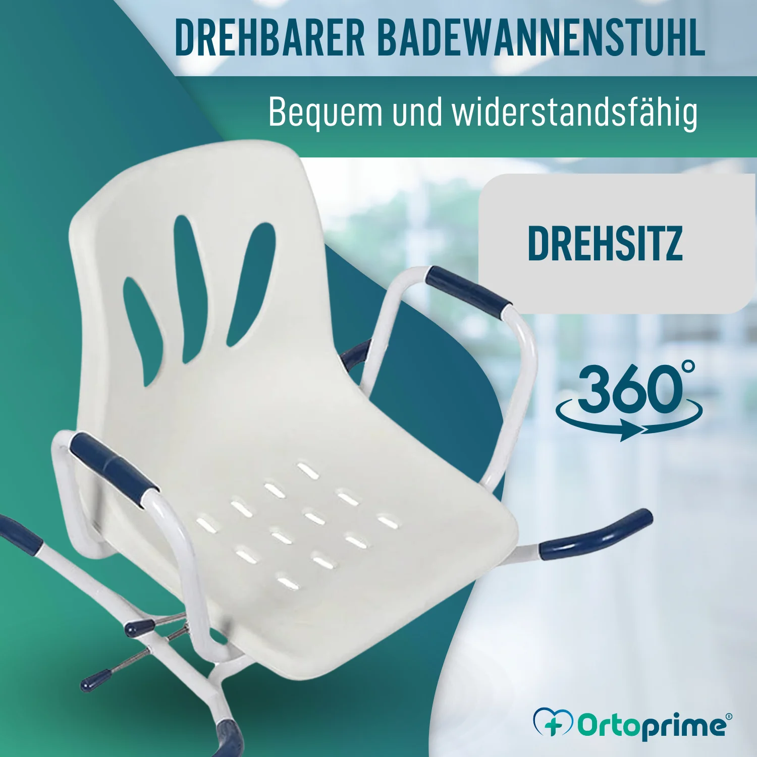 360º Drehbarer Komfort-Badewannensitz - Image 3
