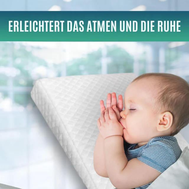 Anti-Reflux Baby Kissen Postural | Abnehmbarer Bezug - Image 9