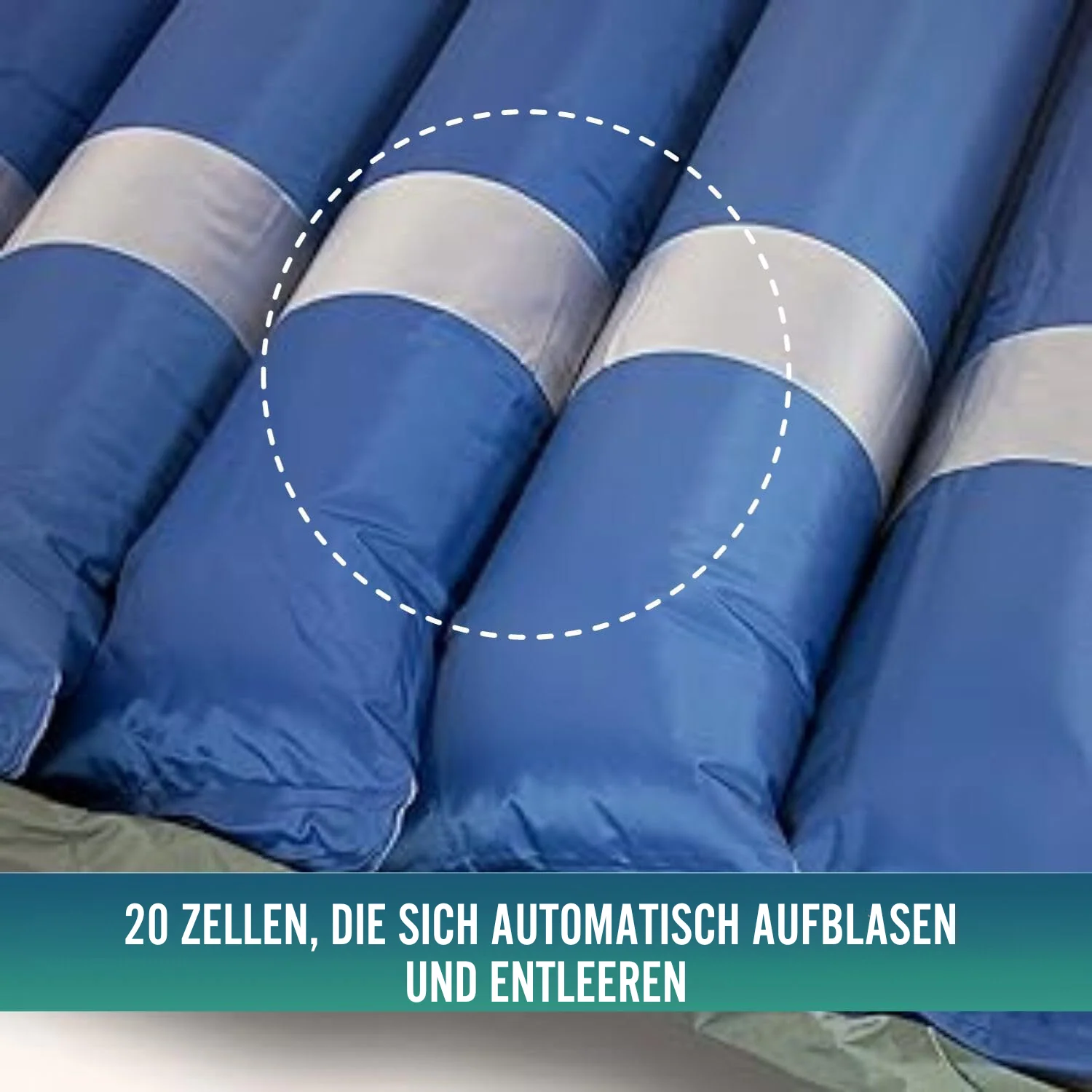 Antidekubitusmatratze mit austauschbaren Zellen und Kompressor - Image 5