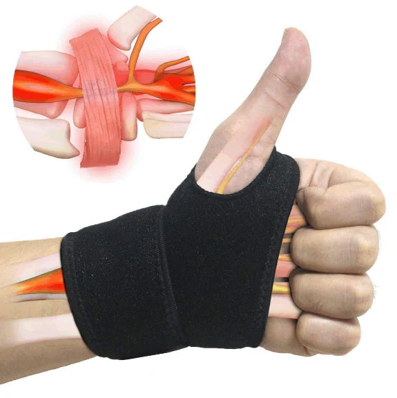 Daumenschutzbandage | Pro Stück | Schwarz und Blau
