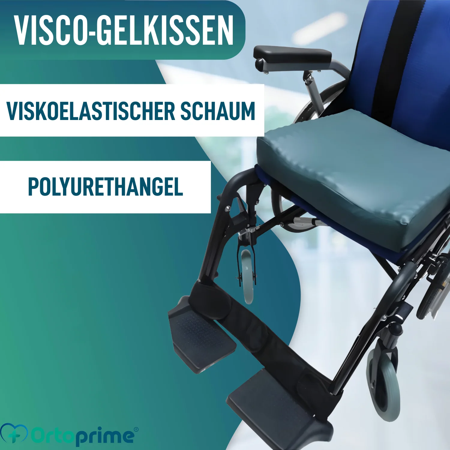 Druckentlastendes Visco-Gel Kissen Ischial 85 kg/m3 - Image 8