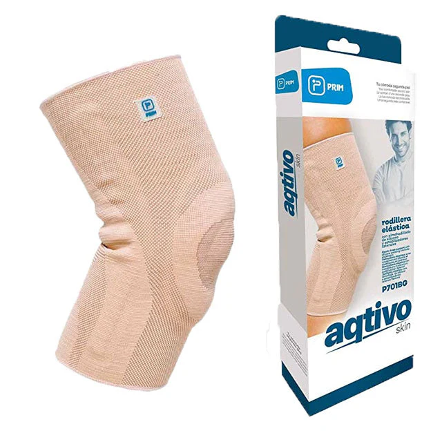 Elastische Kniebandage mit Polsterung und Seitlichen Stabilisatoren - Image 2
