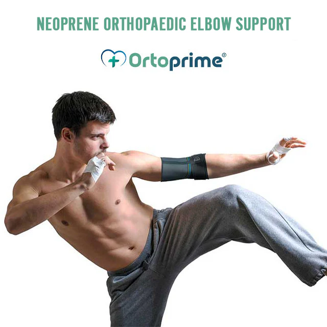 Elastische orthopädische Ellenbogenbandage aus Neopren | Vier Größen - Image 2