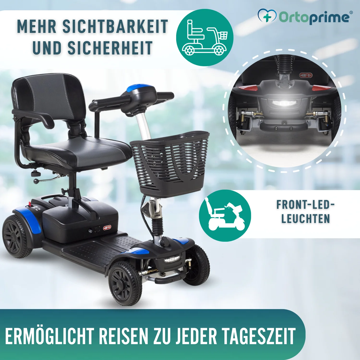 Elektrische Scooter met Lithiumbatterij 20Ah | 8 Kleuren - Image 10
