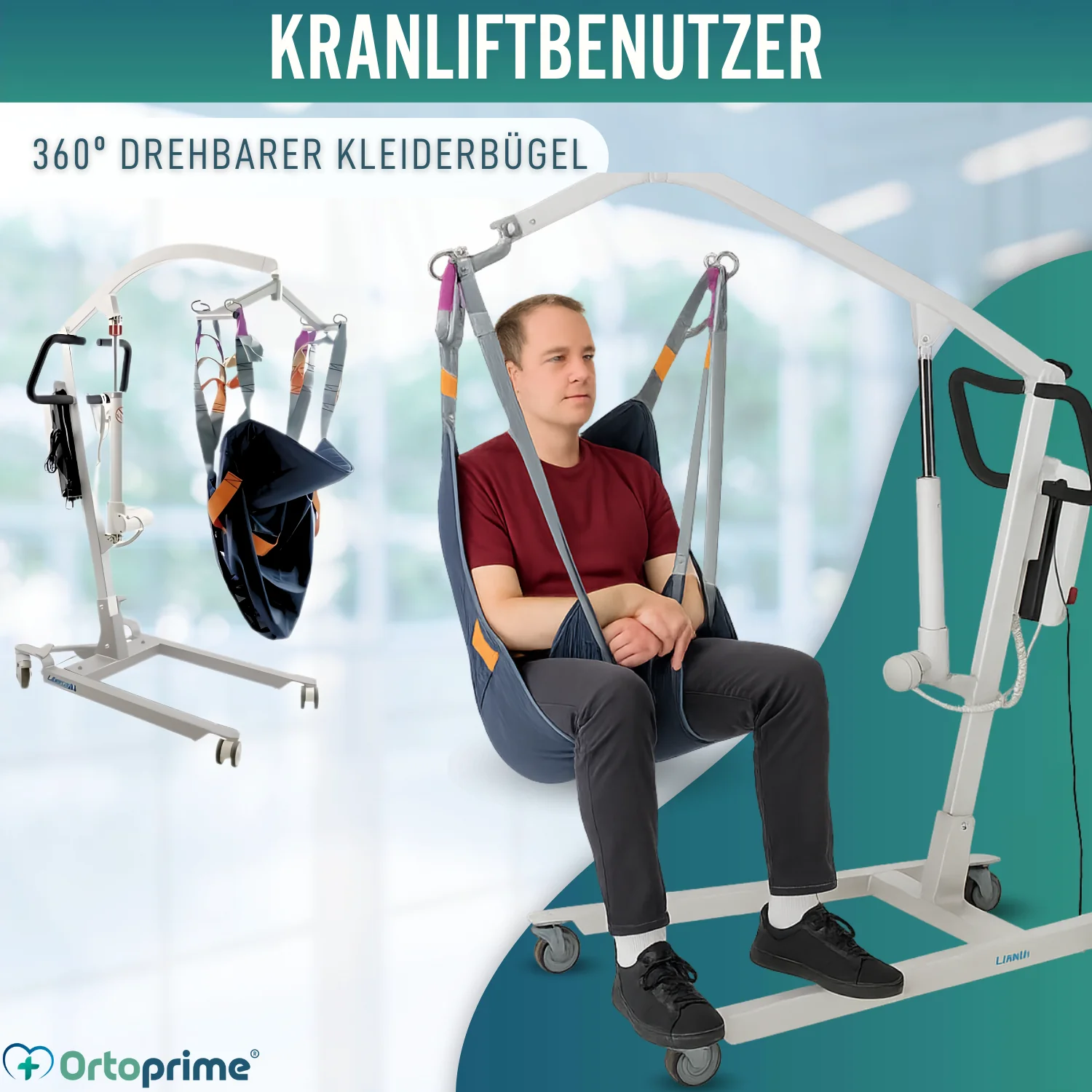 Elektrischer Patientenlift | Ohne Gurt - Image 5