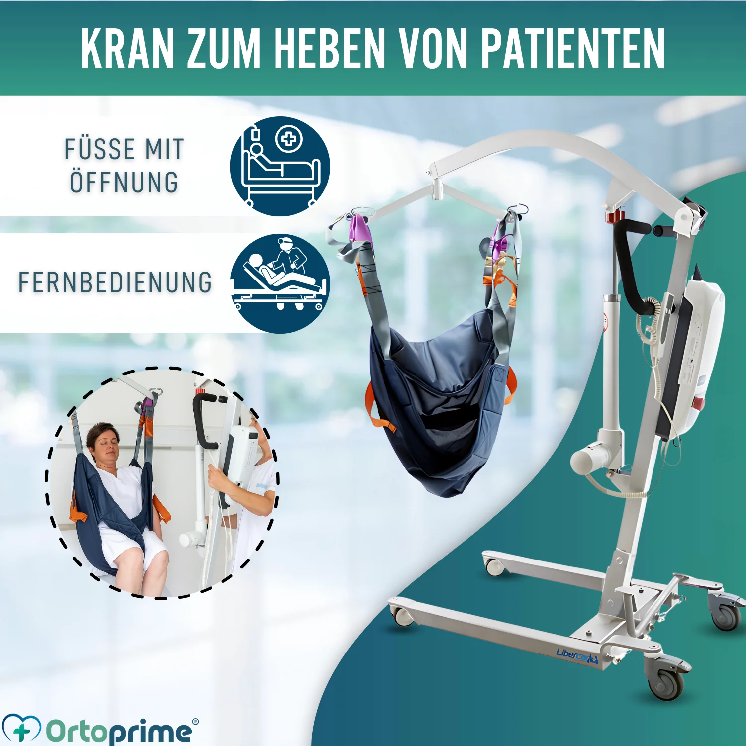 Elektrischer Patientenlift | Ohne Gurt - Image 8