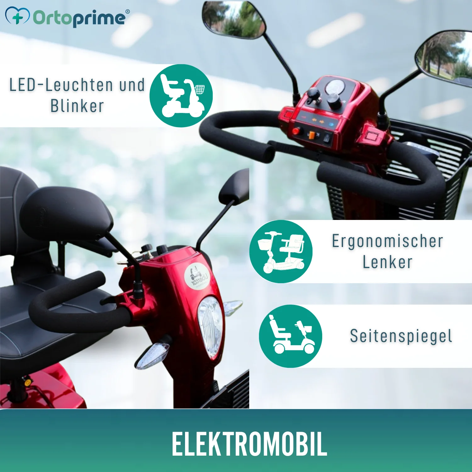 Elektrischer Rollstuhl | Doppeltes Federungssystem - Image 6