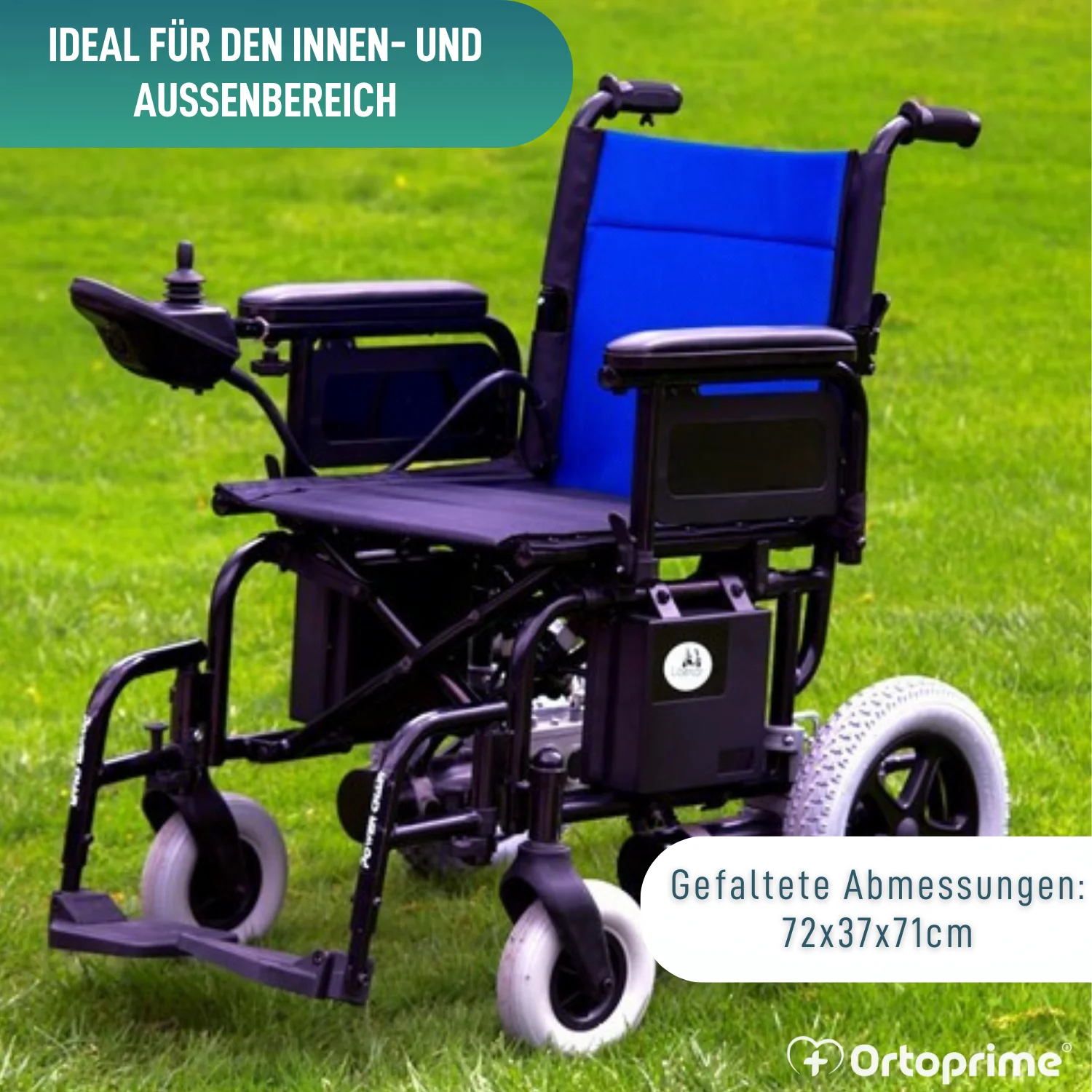 Elektrorollstuhl für eingeschränkte Mobilität | Vollgummireifen - Image 6