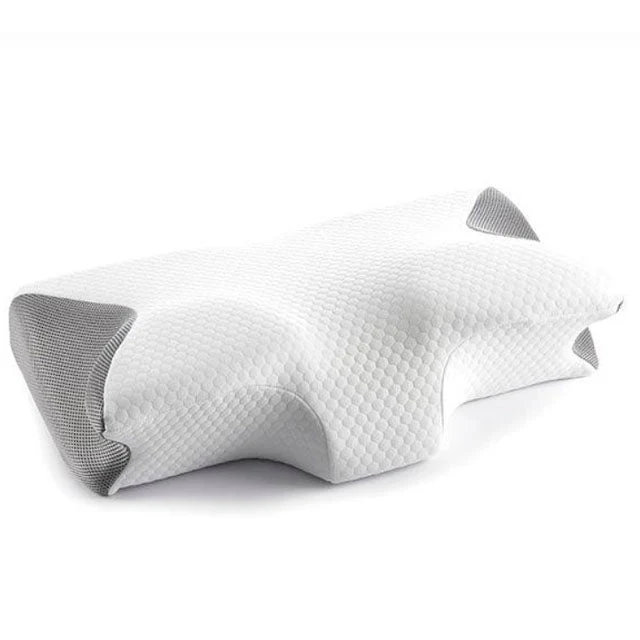 Ergonomisches viskoelastisches Nackenkissen mit Kontur