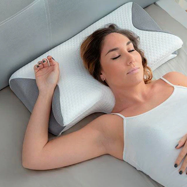 Ergonomisches viskoelastisches Nackenkissen mit Kontur - Image 6
