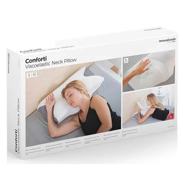 Ergonomisches viskoelastisches Nackenkissen mit Kontur - Image 9