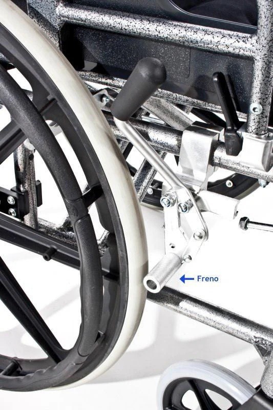 Faltstuhl aus Aluminium | Abnehmbare Räder - Image 9