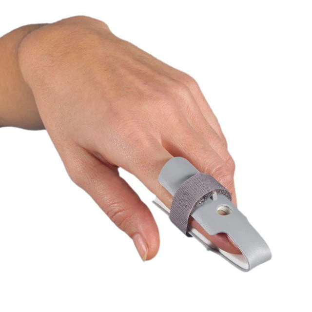 Formbare Gepolsterte Fingerorthese | Mit Befestigungsband