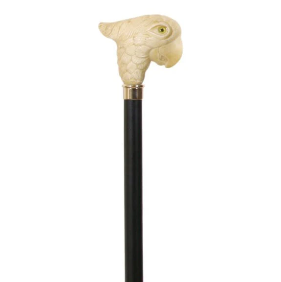 Gehstock für Selbstständigkeit aus Buchenholz und Elfenbein-Design - Image 2