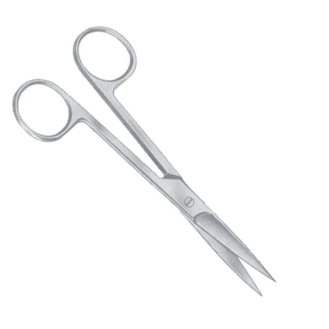 Gerade chirurgische Schere mit spitzer Spitze aus Edelstahl - Image 2