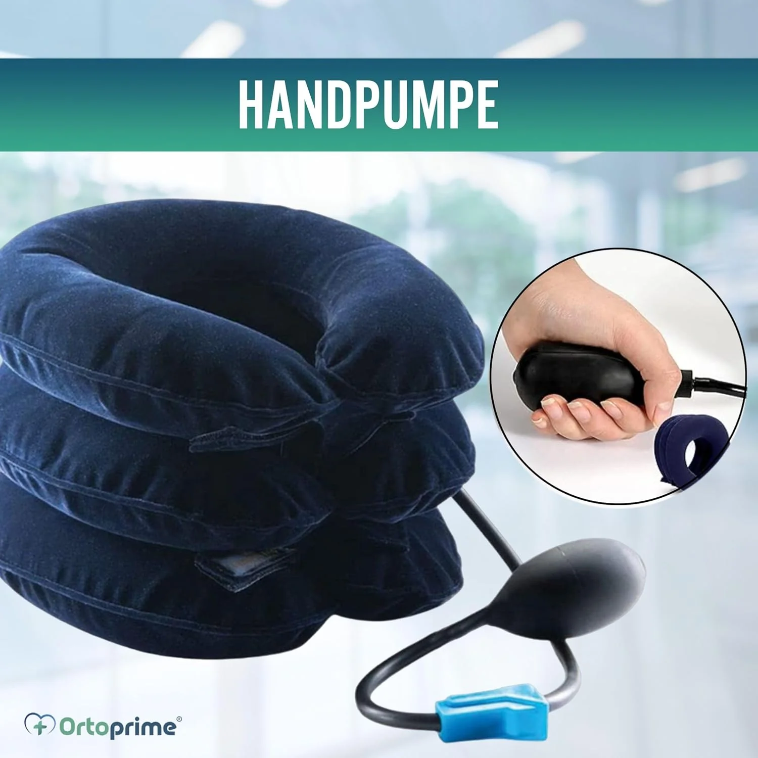 Gerät für die Halswirbeltraktion mit Pumpe - Image 5