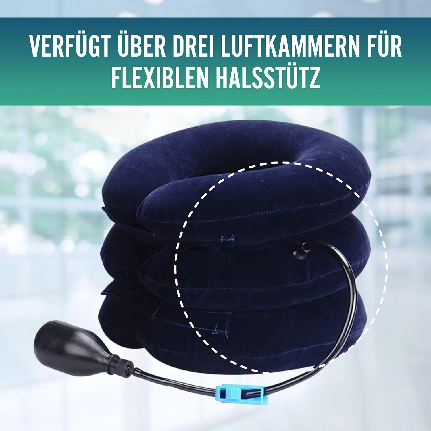Gerät für die Halswirbeltraktion mit Pumpe - Image 7