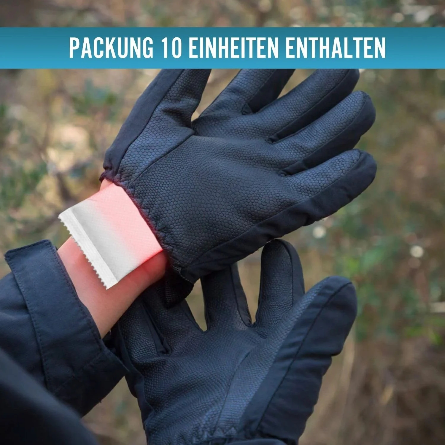 Thermische Handwärmepflaster | Packung mit 10 Stück - Image 5