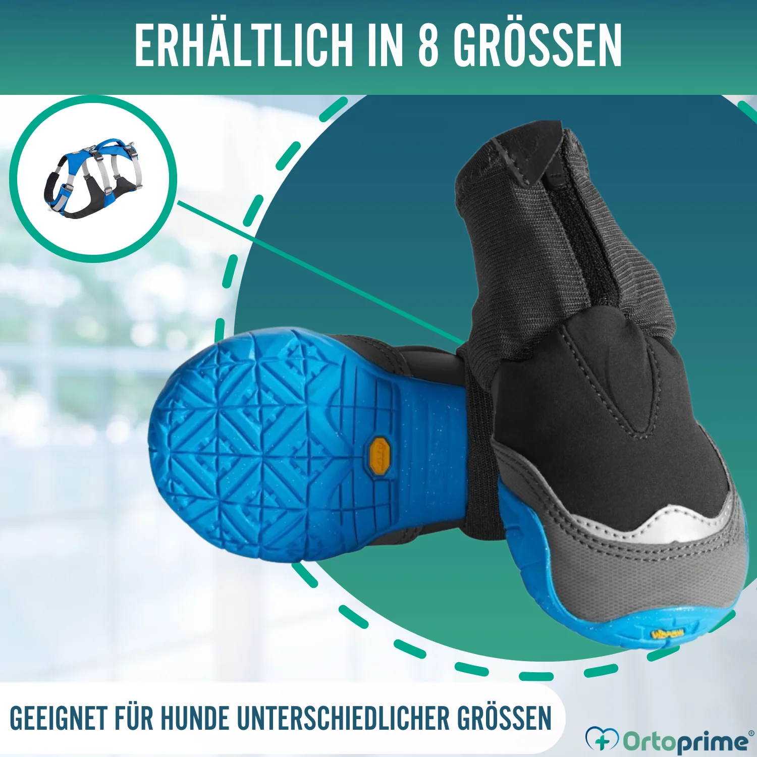 Hoher Winterstiefel für Hunde | Rutschfeste Sohle - Image 3