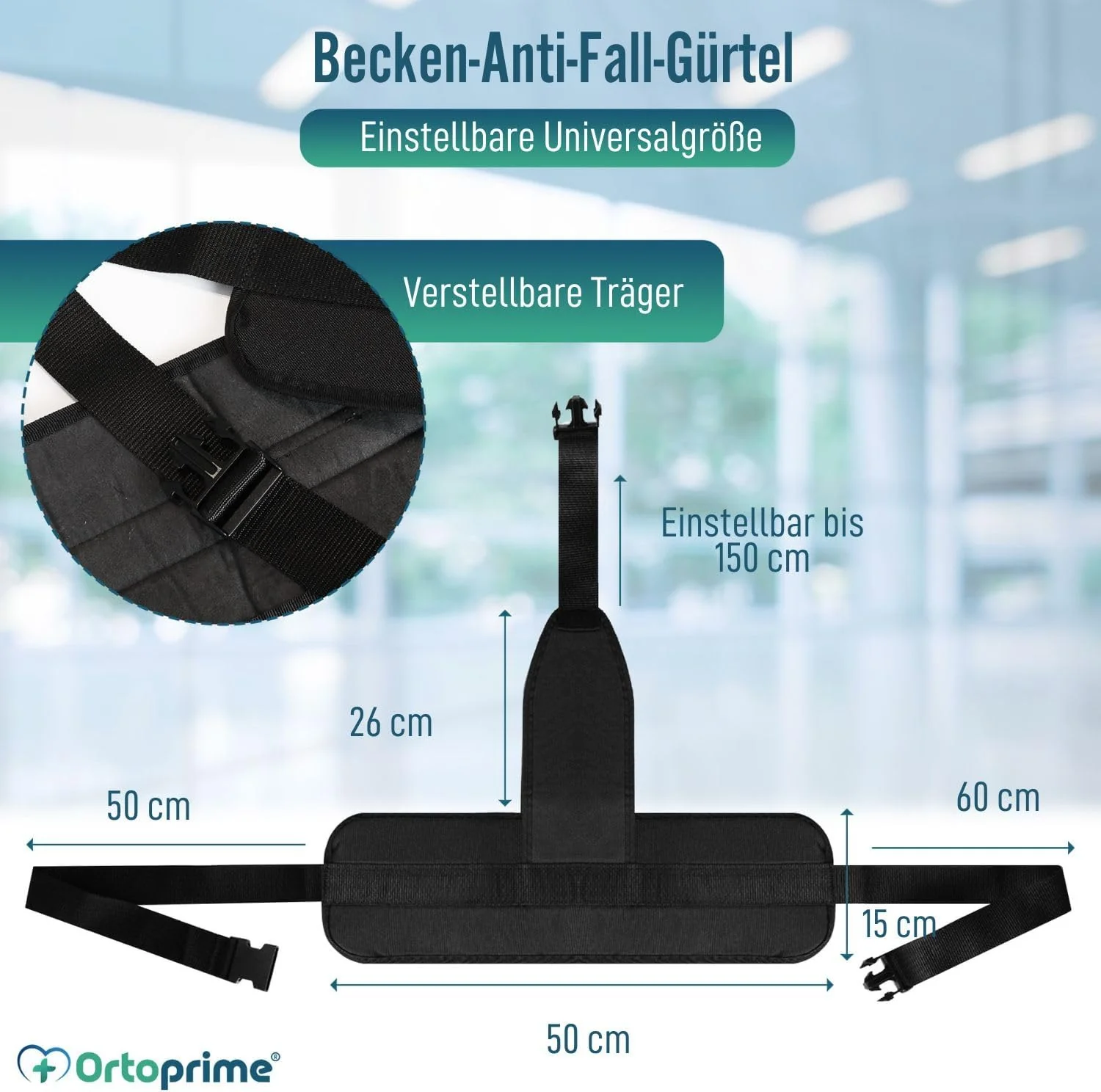 Hüftgurt für Rollstuhl Anti-Sturz - Image 7