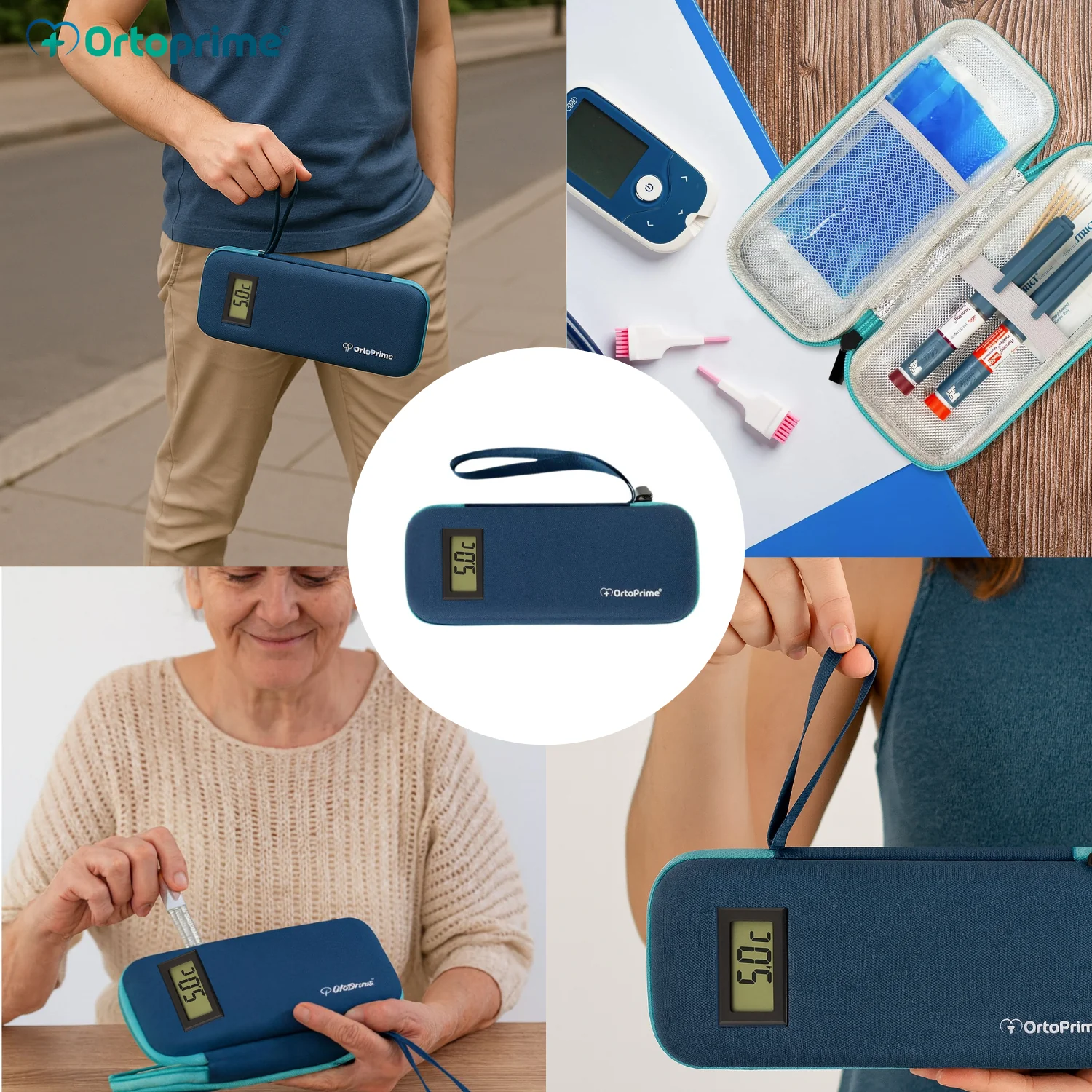 Insulinetui mit Thermometer | Kühltasche für Diabetiker - Image 9