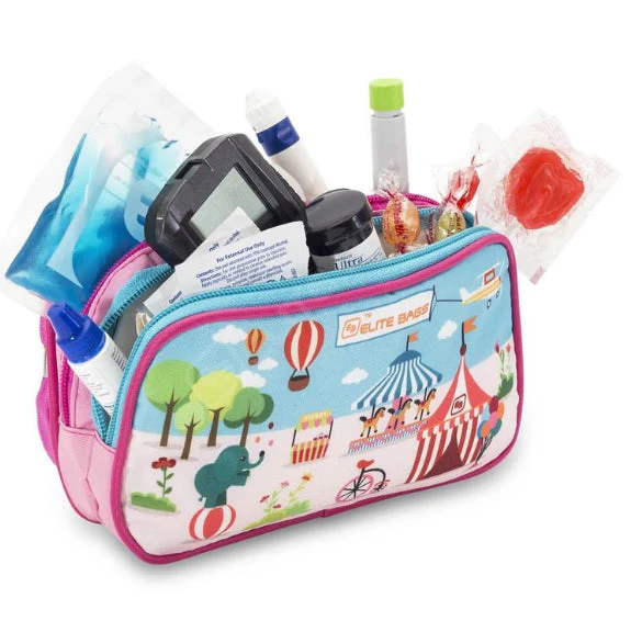 Kinder-Isoliertasche für Diabetes | Zirkusdruck