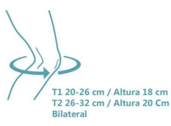 Kinderkniebandage mit Polsterung und Gurten | Zwei Größen - Image 3