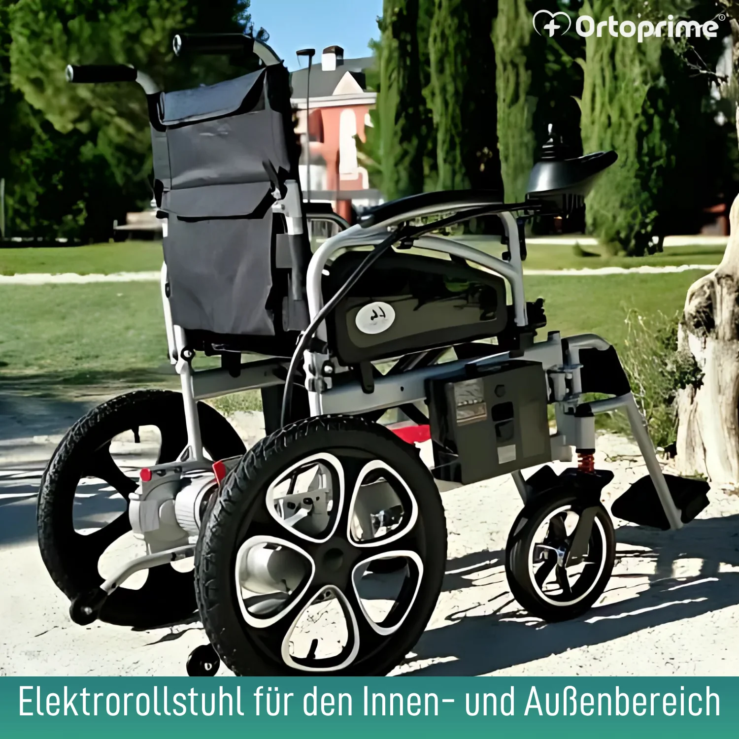 Klappbarer Elektrischer Rollstuhl mit Gelbatterien | 5 Gänge - Image 5