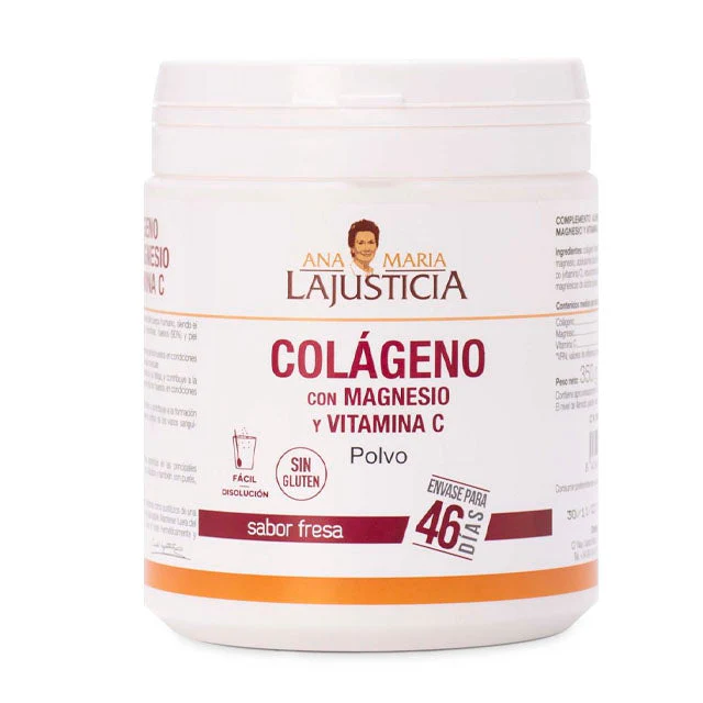 Kollagenhydrolysat mit Magnesium und Vitamin C | Erdbeergeschmack