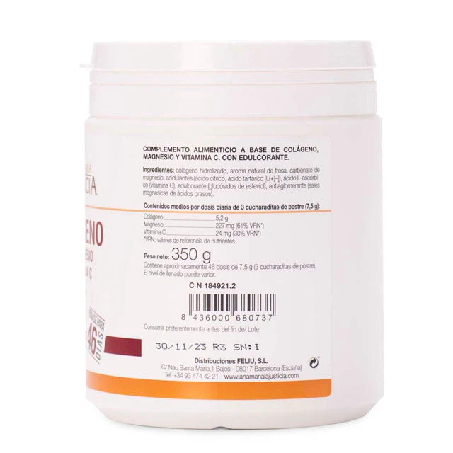 Kollagenhydrolysat mit Magnesium und Vitamin C | Erdbeergeschmack - Image 5