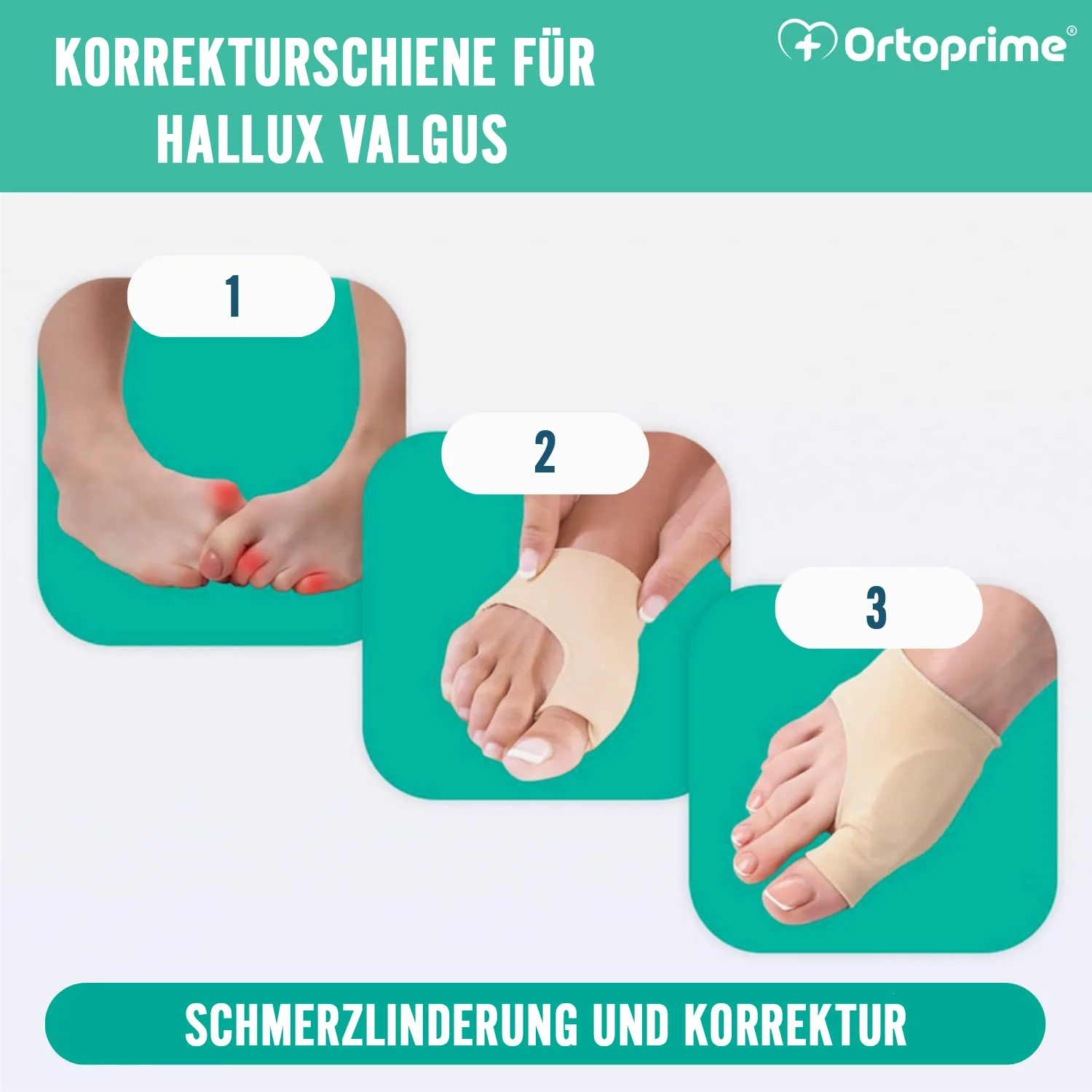 Komplettes Korrekturset für Hallux Valgus | 7-teilig - Image 4