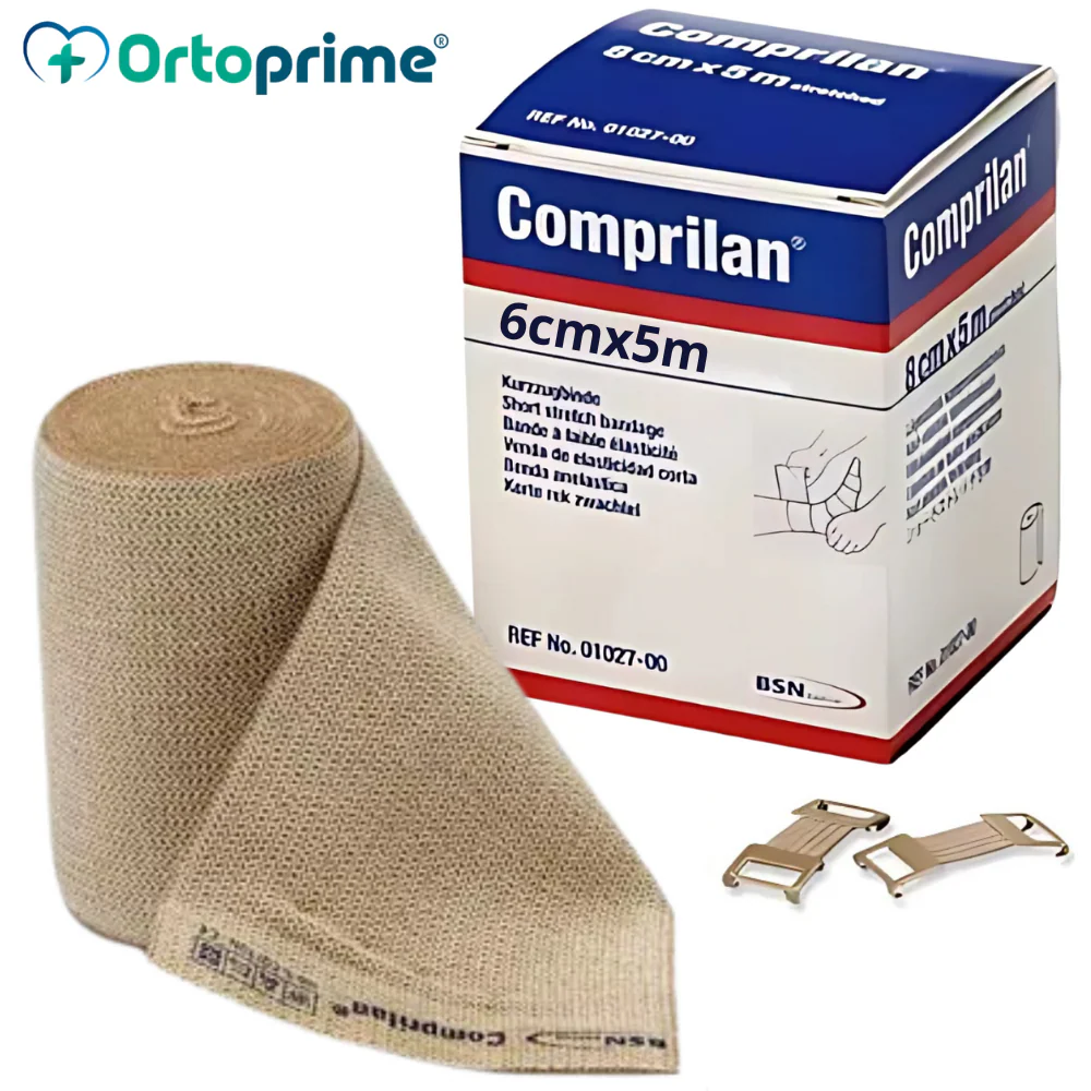 Kompressionsbandage aus elastischem Gewebe | 6 cm x 5 m - Image 2