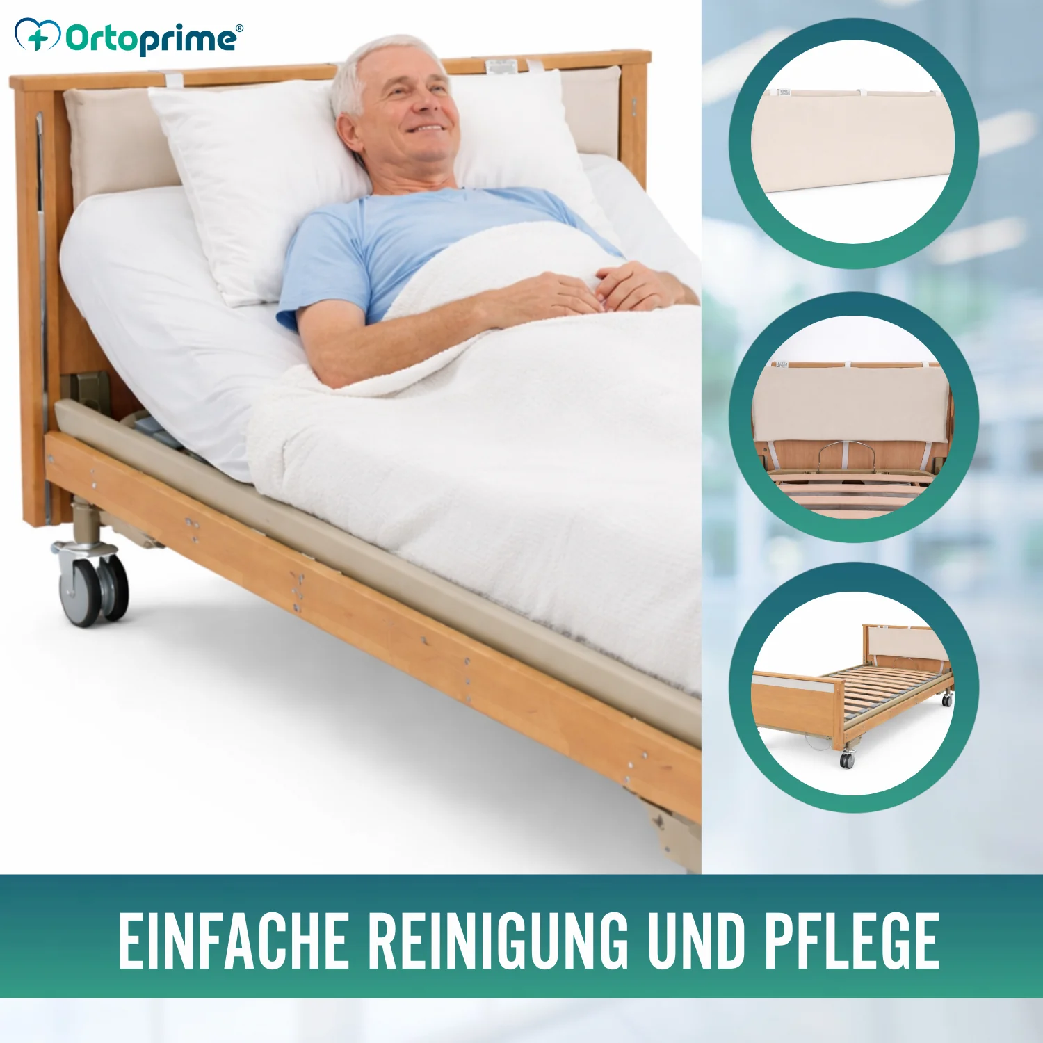 Kopf- und Fußteil-Schutz fürs Bett | Gepolstert - Image 5