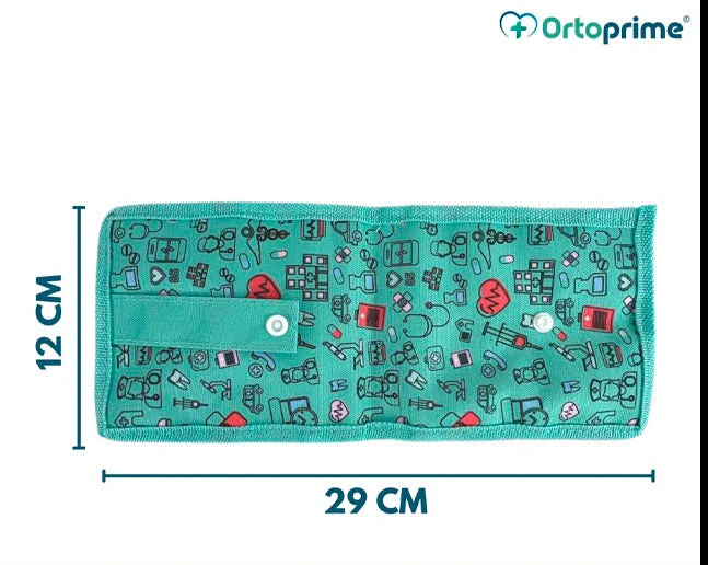 Krankenschwester-Taschenorganizer mit Mehrfachfächern und Knopf - Image 8