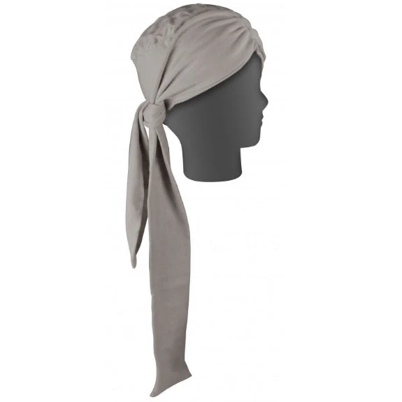 Langer geraffter onkologischer Turban | Verschiedene Farben - Image 7