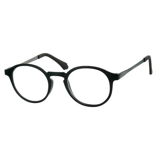 Lesebrille mit Rundem Rahmen und Flexiblen Bügeln - Image 2