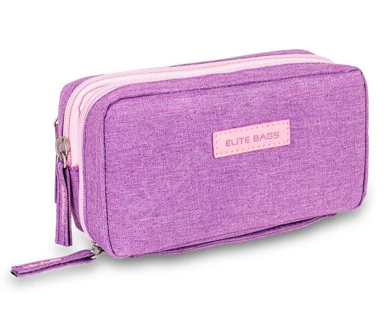 Lila Diabetes-Organizer-Tasche - Image 2