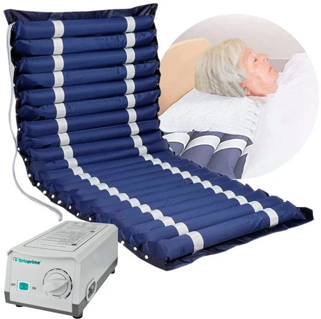 Luftmatratze mit Silent-Kompressor gegen Dekubitus für das Bett