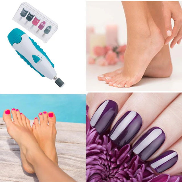 Maniküre-Set mit Nagelfeile und Pflegezubehör - Image 2