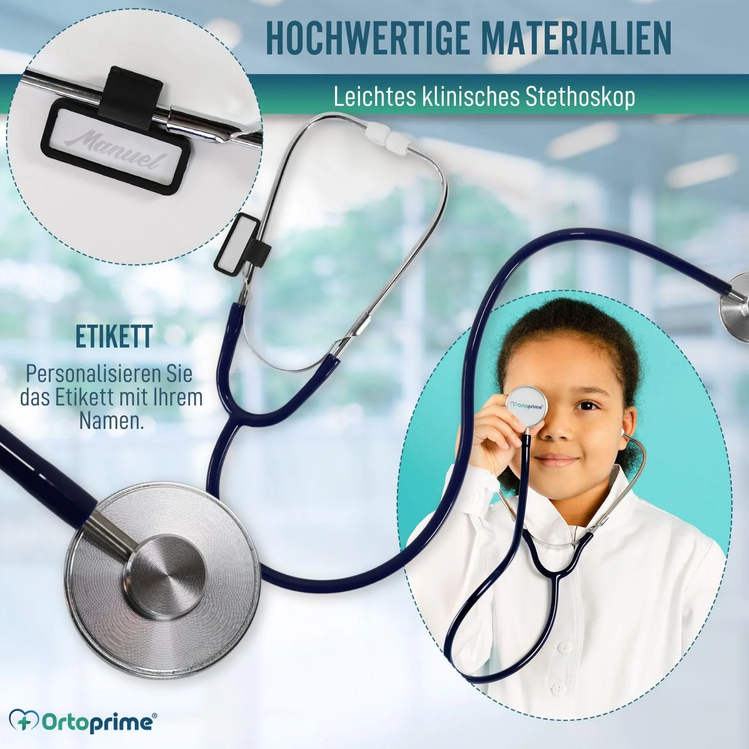 Medizinisches Profi-Stethoskop | Pädiatrisches Profi-Stethoskop - Image 4