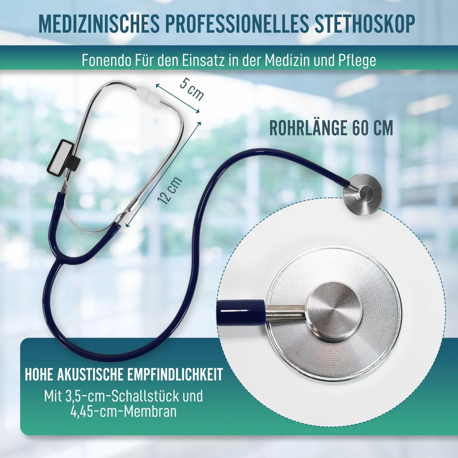 Medizinisches Profi-Stethoskop | Pädiatrisches Profi-Stethoskop - Image 8