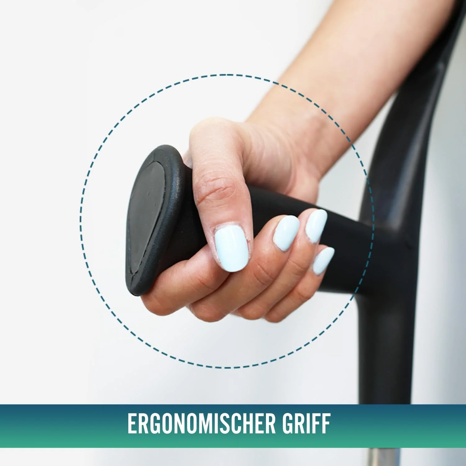 Höhenverstellbare Aluminium-Krücken für Erwachsene | 2er-Pack - Image 6