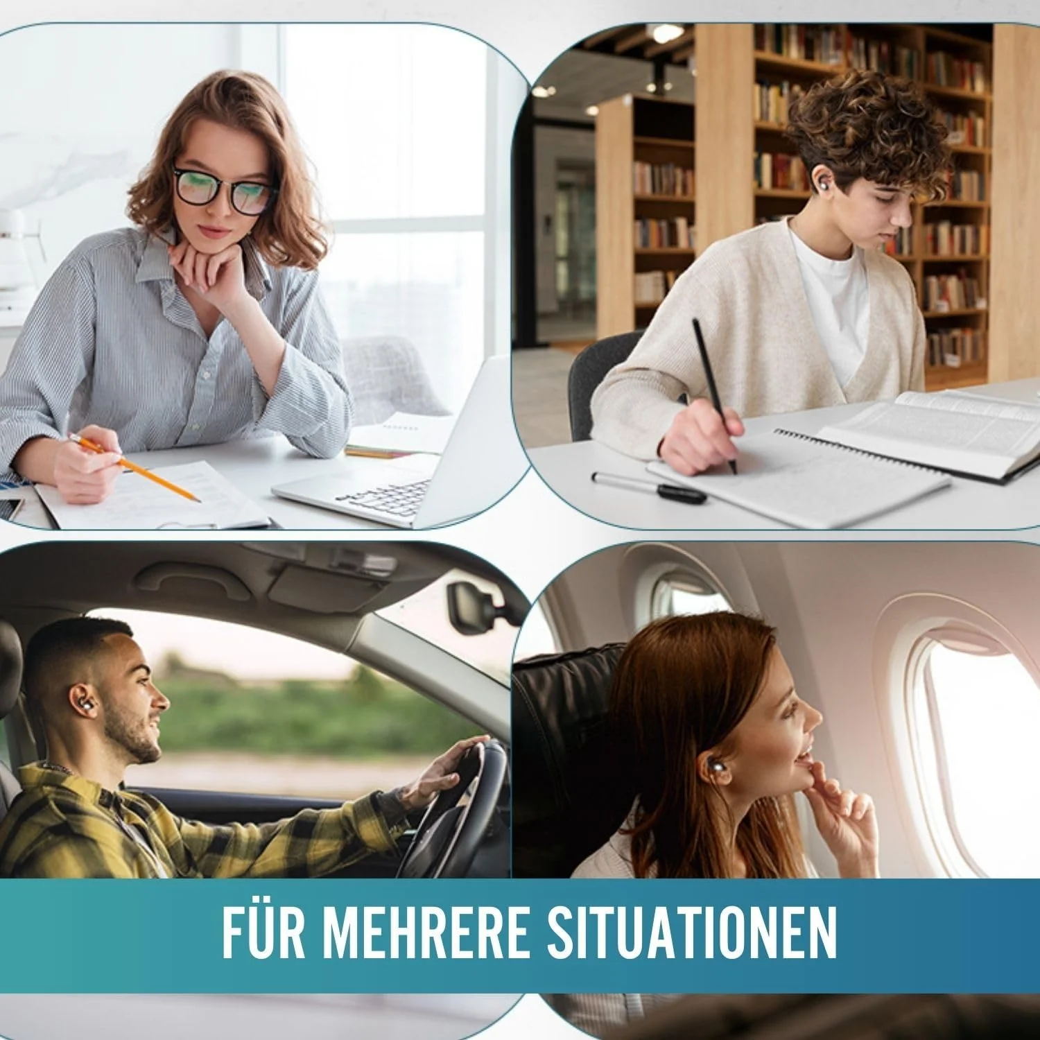 Ohrstöpsel gegen Schlafgeräusche | Packung mit 2 Einheiten - Image 6