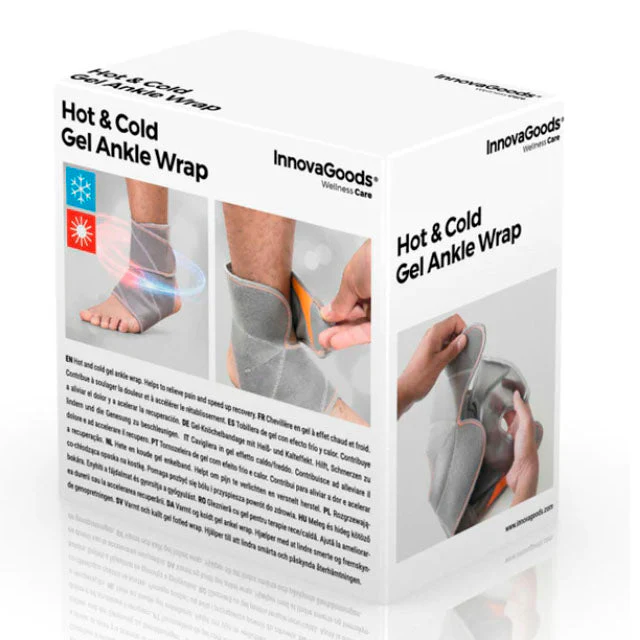 Orthopädische Knöchelbandage mit Wärme- und Kälteeffekt | Einheitsgröße - Image 7