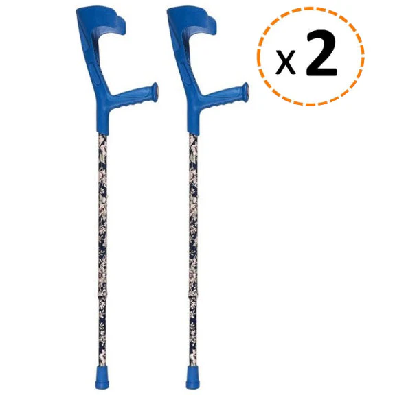 Orthopädische Krücken 2 Einheiten höhenverstellbar | Wählen Sie Ihre Farbe - Image 5