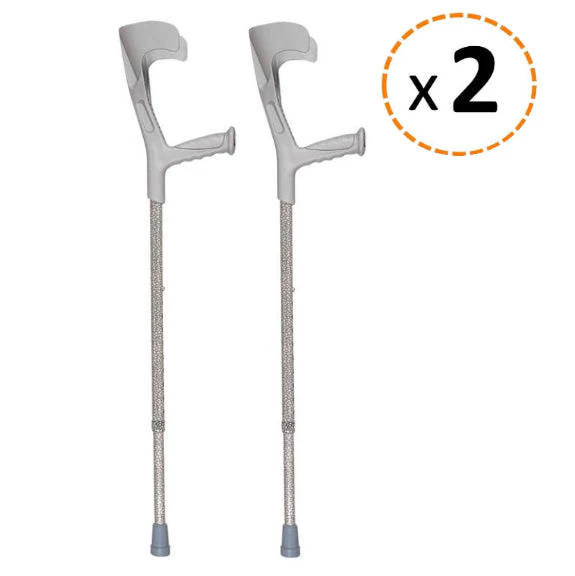 Orthopädische Krücken 2 Einheiten höhenverstellbar | Wählen Sie Ihre Farbe - Image 6