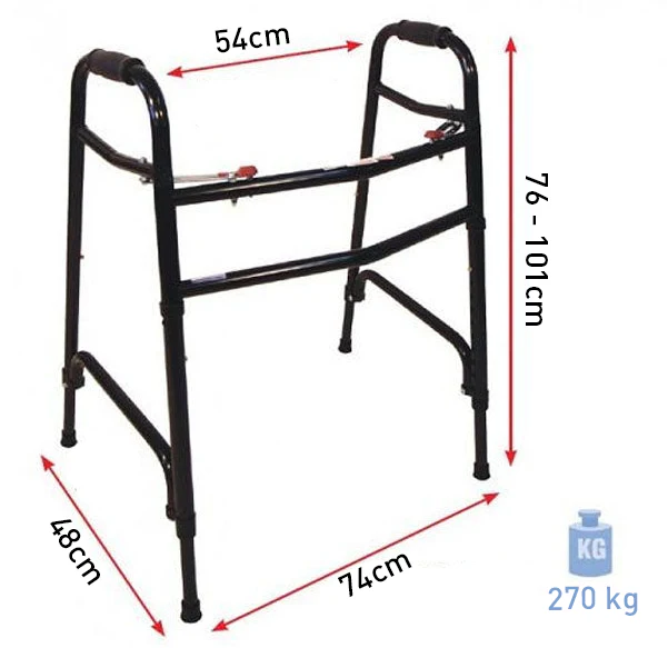 Orthopädischer Gehwagen Größe XL | Höhenverstellbar - Image 4