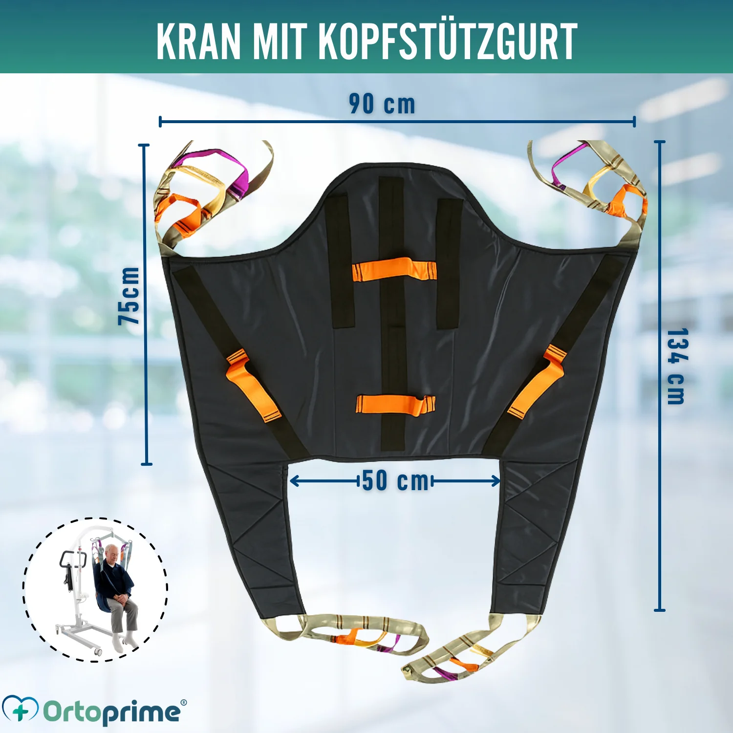 Orthopädischer Kran | Inklusive Kopfstützengurt - Image 3