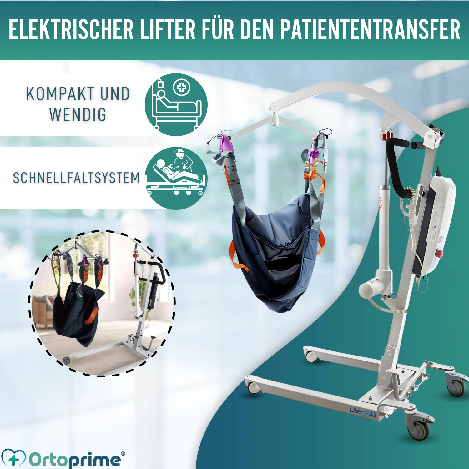 Orthopädischer Kran | Inklusive Kopfstützengurt - Image 7