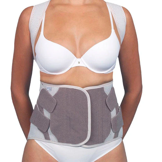 Orthopädischer Lendenwirbelstützgürtel mit dreifachem Zug | Verschiedene Größen - Image 2